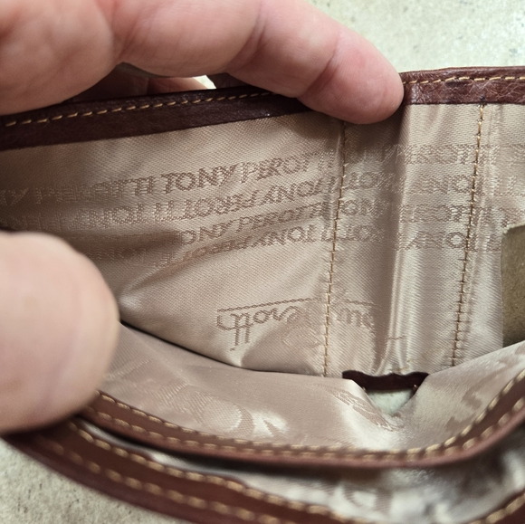 Tony Peroth Wallet Leather Italy Quality Dad Gift Brown RFID - Picture 8 of 13
